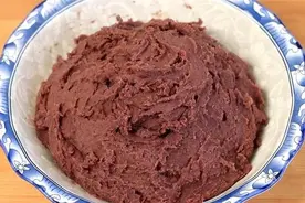 教你在家自制豆沙馅，30年老师傅传授我的秘诀，保证做一次就成功图片