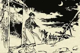 民间故事：妇人走夜路，被乞丐拖进草丛，乞丐：别出声，我在救你图片
