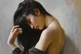 中国大师笔下的18张“人体油画”，韵味十足，女性之美淋漓尽致图片