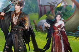 《喜羊羊》主角团拟人化，灰太狼帅气逼人，美羊羊成为颜值担当图片