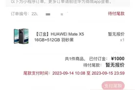 二手市场已经出现加价 Mate X5高达29000！图片