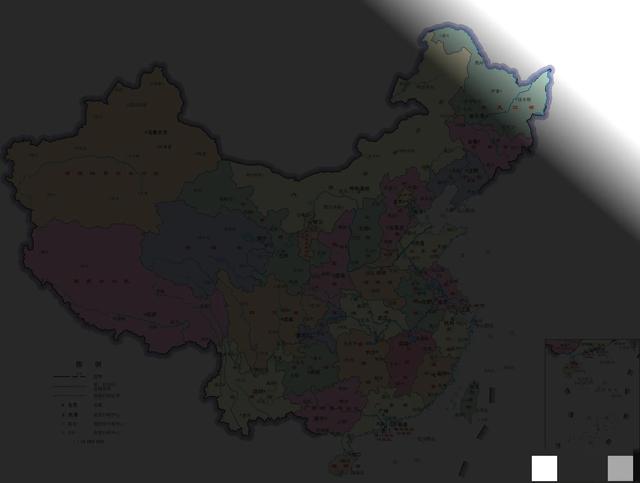 我国各季节晨昏线以及各时间各地黑夜白昼分布图