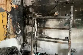 快递站锂电池起火爆炸，遇到这种事如何处理？图片