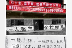 计划生育时期的农村罚款抓人: 严酷的社会政策与人性的碰撞图片