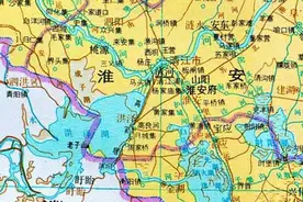 通过地图，了解江苏省淮安市从古到今的历史变迁图片