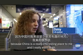 伦敦街采：英国居民热情欢迎中国调整入境政策图片