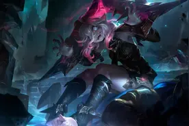 LOL新英雄原画造型公开 光脚的白毛吸血鬼萝莉 定位是打野图片