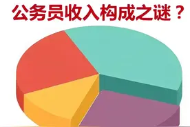 从每月工资3000到年收入10万，说一说公务员的收入构成到底有哪些图片