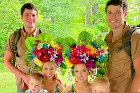 双胞胎姐妹嫁给双胞胎小哥，生下宝宝既是表兄弟也是亲兄弟？图片