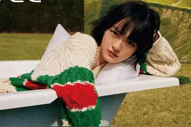 19岁文淇《时装》杂志封面大片，随舞天地间明媚浪漫图片