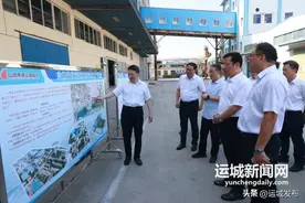 丁小强到山西焦煤运城盐化集团调研图片