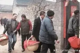 八十年代农村拜年图片