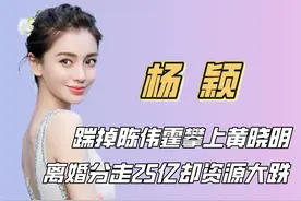 "扮猪吃虎"杨颖：踹掉陈伟霆攀上黄晓明，离婚分走25亿却资源大跌图片