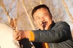 东北大叔养会飞的鹅，被大雁“拐跑”几千只，半年后却飞回上万只图片