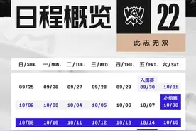 LOL-S12入围赛日程出炉：9月30日中午11点RNG首秀对阵DRX图片