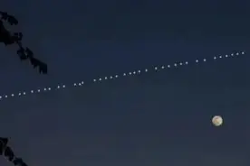 杭州惊现“不明飞行物”，多地网友目击！马斯克的神秘计划？图片