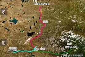 西藏自治区现有铁路线路与站点介绍图片