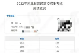 河北省2022年考生高考成绩分享图片