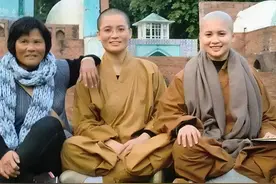 广东谭姓三姐妹：集体出家削发为尼，2人成住持，父母说这是福报图片
