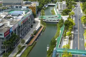 碧水清流，玉练悬空！快来福田区首条都市型碧道打卡吧！图片