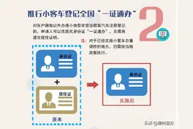 好消息！小客车注册登记可以全国“一证通办”啦！图片