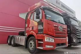 挣钱机器 解放J6P 460马力牵引车图片