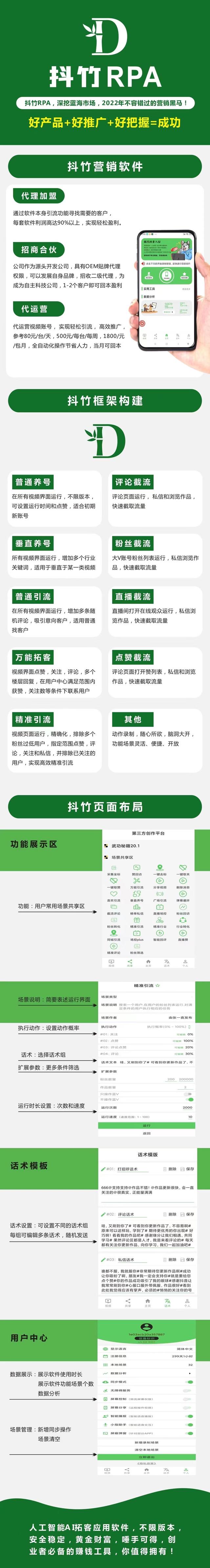 创业小项目,抖竹短视频营销引流系统