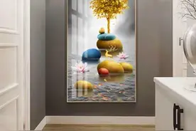 近期流行的30款玄关画参考下图片