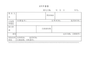 公司内部车辆管理规定（模板）图片