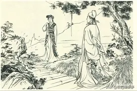 民间故事：男子遭人算计被逼跳崖，不但没死，还白捡了个漂亮老婆图片