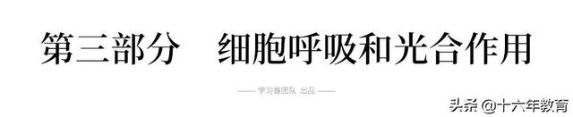 高中生物三年必背知识最全汇总（建议打印）