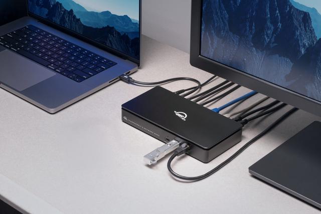 链路聚合实现20Gbps有线连接：OWC推雷电5双万兆网络扩展坞