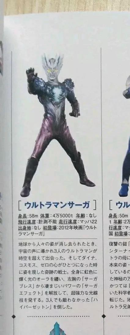 奇迹的战士，赛迦奥特曼大百科