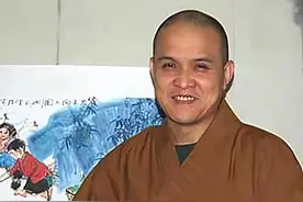著名画家当和尚，十五年后前妻恳求：儿需要你，还俗一画卖1173万图片