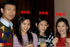 同是郑少秋的基因，把郑欣宜和官晶华两女儿一对比，差距就出来了图片