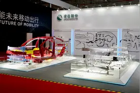凌云集团凌云股份公司携优势汽车零部件产品亮相上海国际车展图片