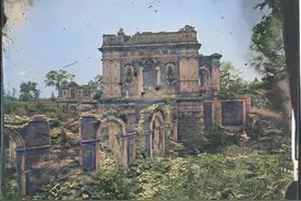 1874年北京圆明园：火烧十多年后一片荒凉，清朝从此走向末日图片