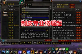 魔兽世界TBC：80点急速提升，20%覆盖率，制皮专业将在P4崛起？图片