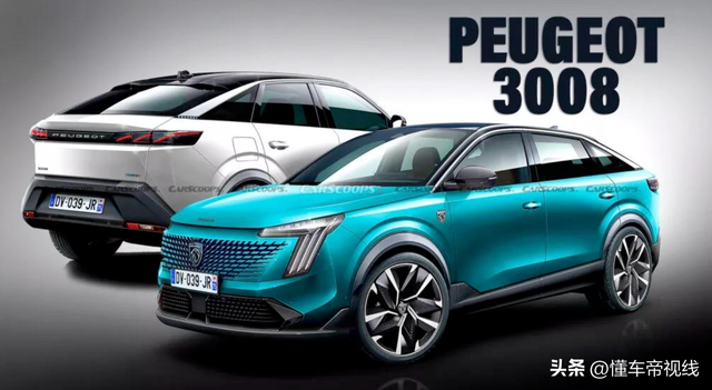 新车 | 配全新悬浮式连体屏，新一代标致3008内饰曝光，今年9月发布