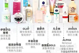 16款身体乳测试：维多利亚的秘密、Lubriderm检出甲醛图片