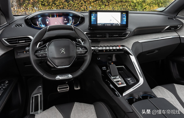 新车 | 配全新悬浮式连体屏，新一代标致3008内饰曝光，今年9月发布