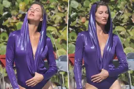 世界第一超模吉娘娘离婚后惊艳复出！拍泳装大片约会小鲜肉图片