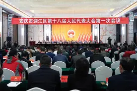 【聚焦两会】迎江区十八届人大一次会议闭幕图片