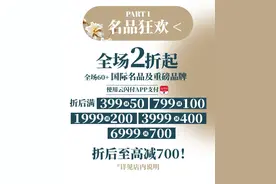 7.28-31日郑州杉杉奥特莱斯国际名品节 全场2折起图片