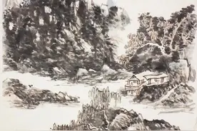 为谁留，独倚楼，情到深时不见使人愁图片