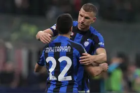 欧冠半决赛-哲科+姆希塔良3分钟2球 国米2-0米兰占先机图片