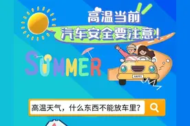 夏天车里不能放什么？图片