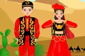 民族团结教育系列——​维吾尔族图片