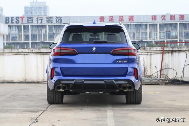 V8双涡轮大宝马SUV，原装进口带4驱，轻松超跑车，带你看宝马X5 M