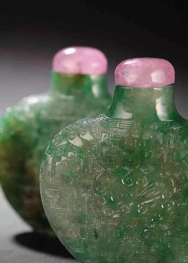 清代宫廷赏玩的老翡翠,一次看个够,快来收藏吧